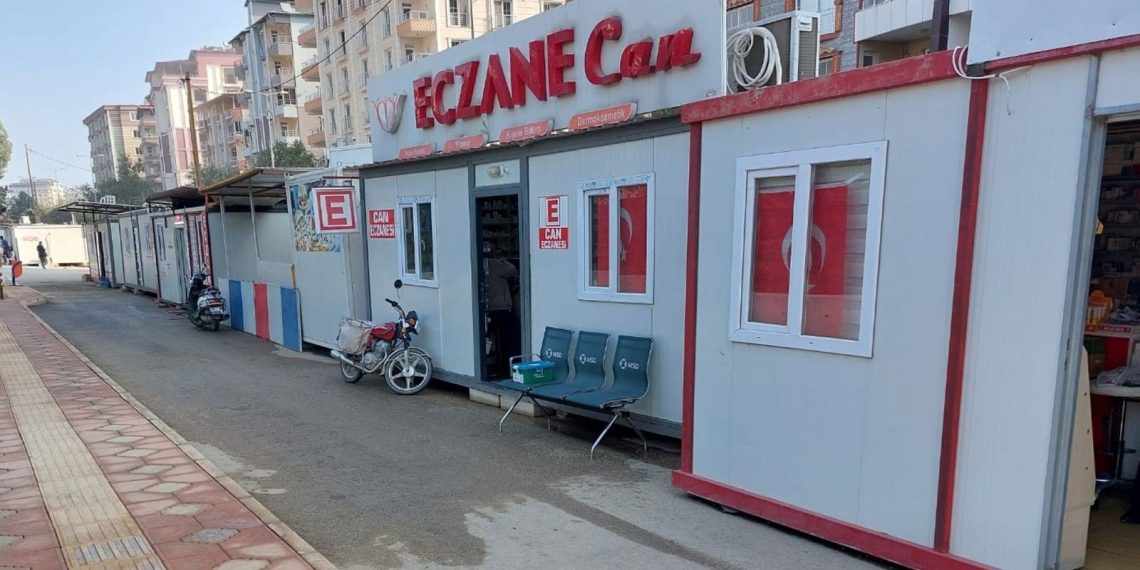 Hatay’da 3 konteyner eczaneden hırsızlık