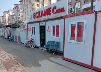 Hatay’da 3 konteyner eczaneden hırsızlık
