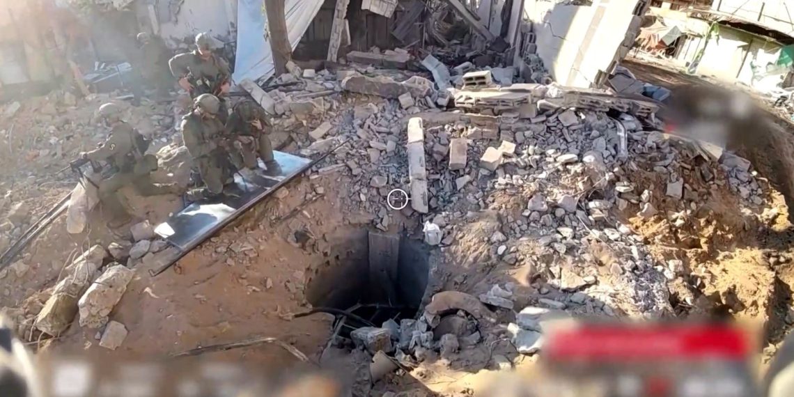 İsrail manzara paylaştı: Şifa Hastanesi’nde tünel bulduk