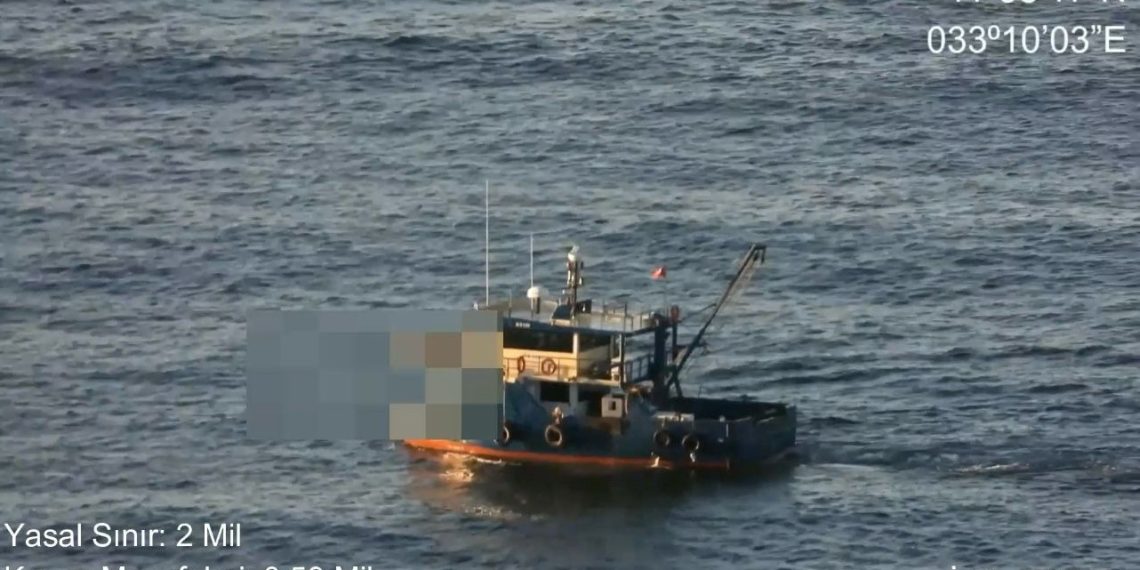 Kaçak trol avcılığına 231 bin 860 TL ceza