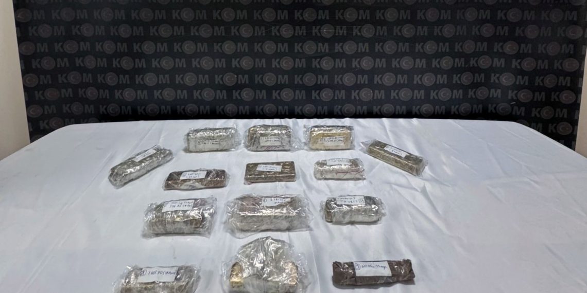 Kapıkule’de 33,5 milyon lira başkasında 25 kilo külçe altın ele geçirildi