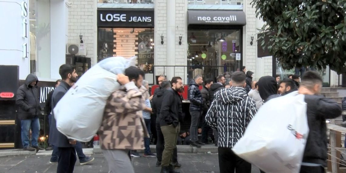 Merter’de tahliye gerginliği