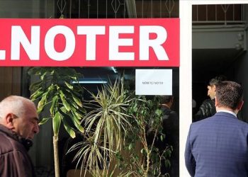 Nöbetçi noterlerde 2 milyon 374 bir süreç yapıldı