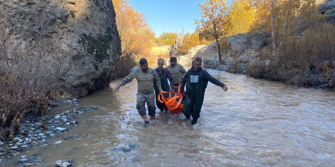 Odun toplarken dereye düşüp, öldü