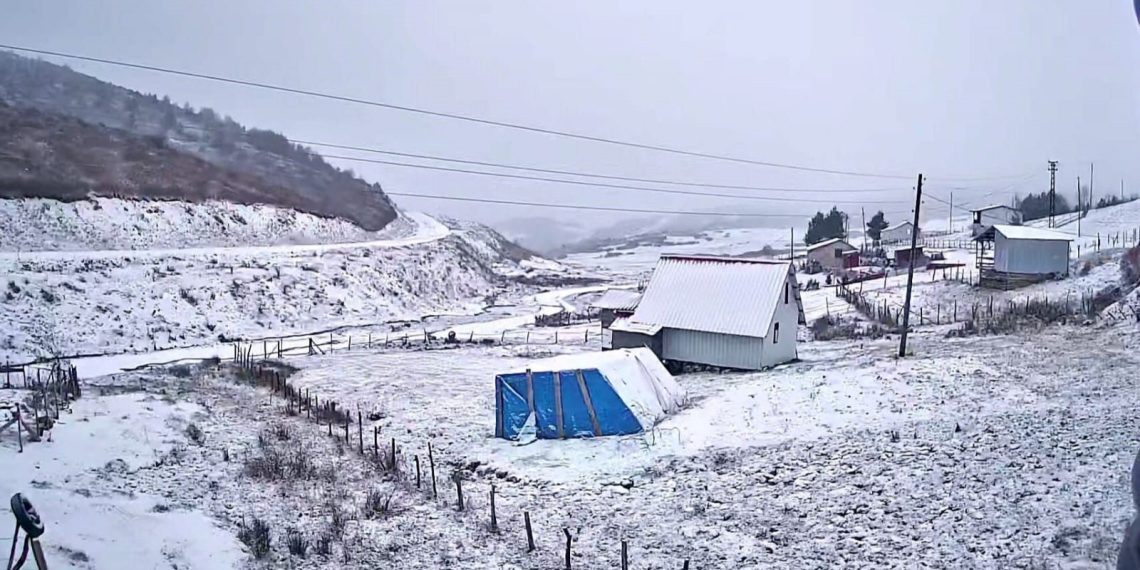 Ordu’da yaylalar beyaza büründü