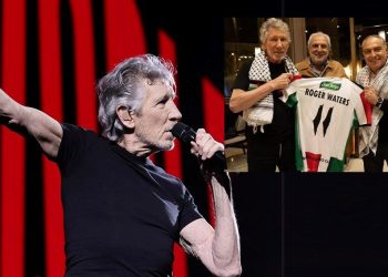 Pink Floyd üyesi Waters’a Palestino Futbol Kulübünün forması ikram edildi
