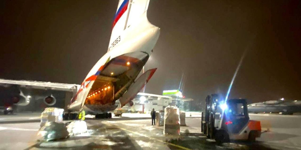 Rusya’dan Gazze’ye 15 tonluk insani yardım