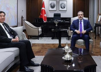 SON DAKİKA HABERİ: Bakan Hakan Fidan, Çin’in Ortadoğu Temsilcisi Jun’u kabul etti