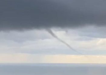 Zonguldak’ta denizde hortum oluştu