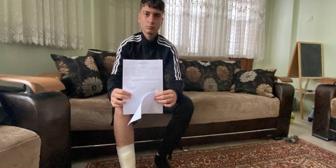 14 yaşındaki çocuk köpek hücumunda yaralandı