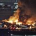 Tokyo Haneda Havalimanı’nda pistteki bir uçakta yangın çıktı