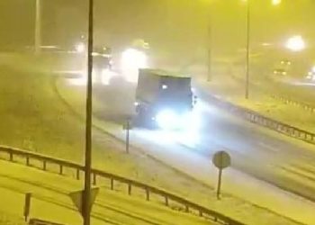 Anadolu Otoyolu’nda kar yağışı tesirli oldu