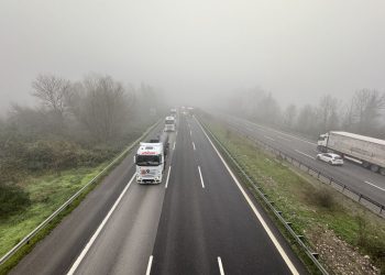 Anadolu Otoyolu’nda sis görüş aralığını düşürdü