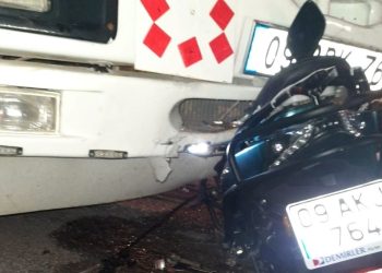 Aydın’da kaza: Motosiklet kamyona ok üzere saplandı