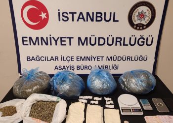 Bağcılar’da uyuşturucu kontrolü: 4 kilo 330 gram bonzai ele geçirildi