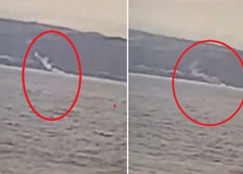 Bursa’daki sarsıntı anında denizin ortasından duman çıkmış