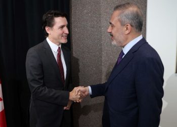 Dışişleri Bakanı Fidan, Kanada Başbakanı Trudeau ve Kanadalı mevkidaşı Joly ile görüştü