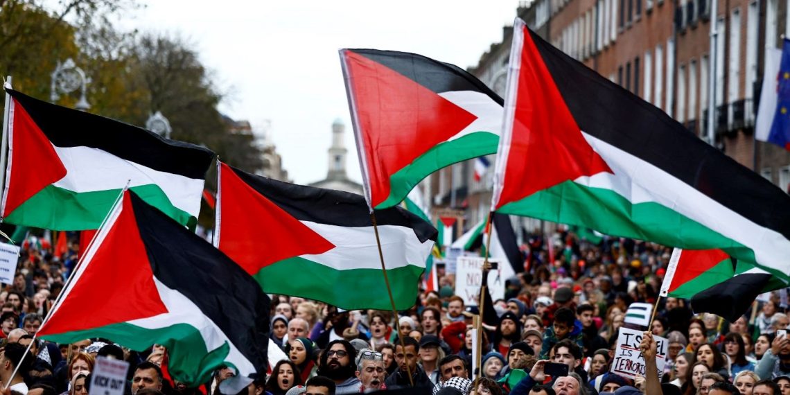 Dublin’de Filistin bayrağı göndere çekilecek