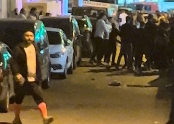 Düğünde yumruklar konuştu