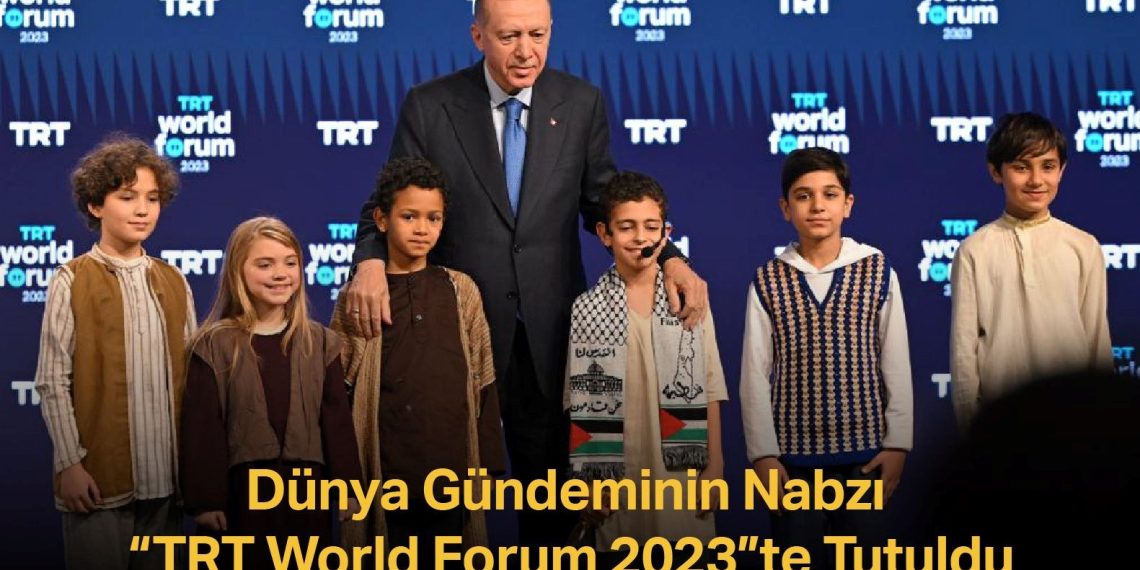 Dünya gündeminin nabzı “TRT World Forum 2023″te tutuldu