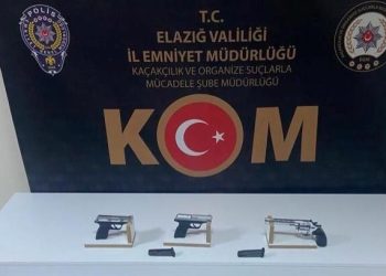 Elazığ’da ruhsatsız silah operasyonu: 2 kişi yakalandı