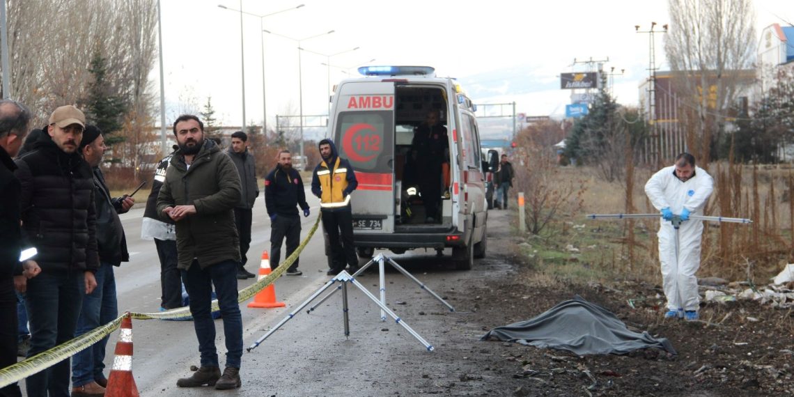 Erzurum’da karayolu kenarında ceset bulundu
