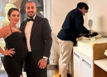 Ezgi Mola’dan oğluyla birinci fotoğraf