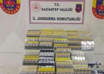 Gaziantep’te 180 bin lira pahasında kaçak sigara ele geçirildi
