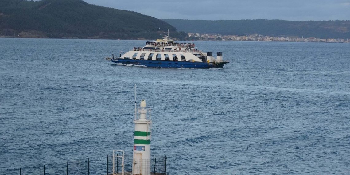 Kabatepe-Gökçeada ve Geyikli-Bozcaada feribot çizgilerinde yarınki seferler iptal edildi