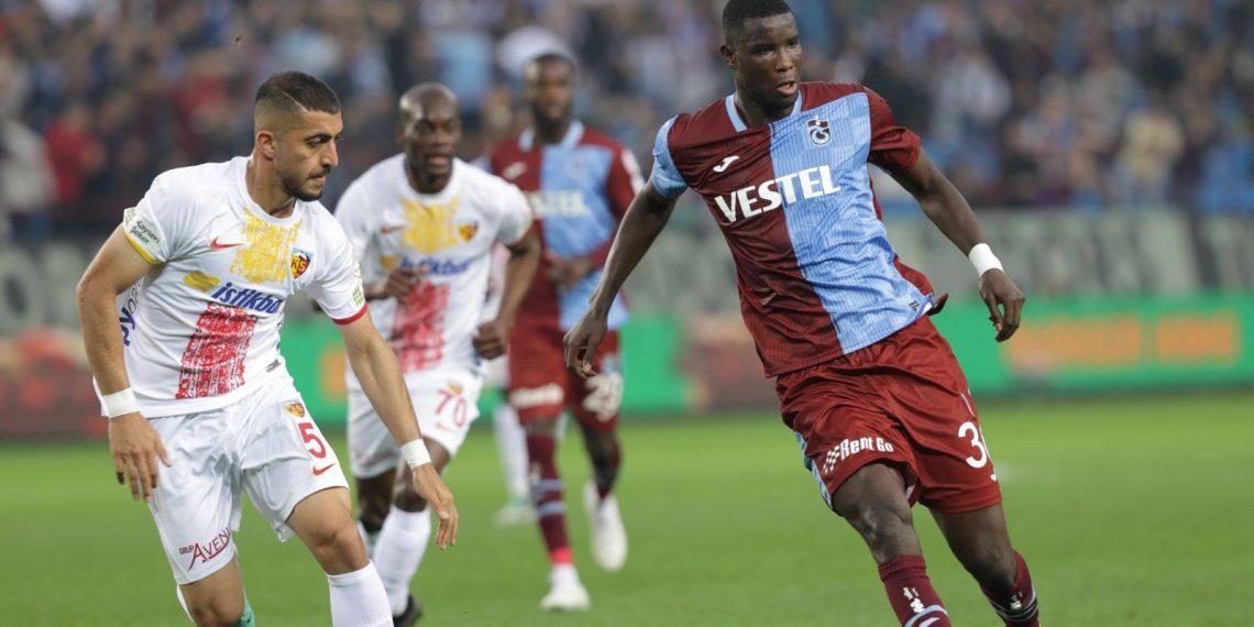 Kayserispor, Trabzonspor mahzurunu tek golle aştı