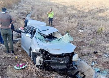 Kızının düğününden dönerken kazada ömrünü yitirdi