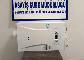 Kütahya’da çalınan 3 kombiden 1’i ele geçirildi