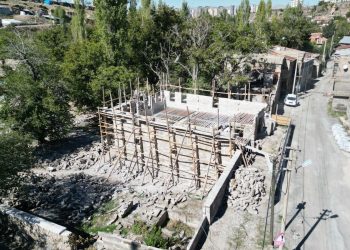 Melikgazi’de tarihi eserler restore ediliyor