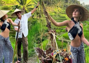 Melis Sandal ile Mustafa Sandal’dan Bali pozları