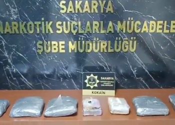 Sakarya’da 13 kilo kokain ele geçirildi: 3 gözaltı