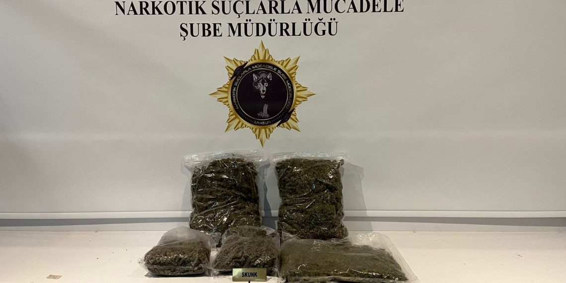 TIR’daki 3 kilo 950 gram uyuşturucuyu Tony buldu