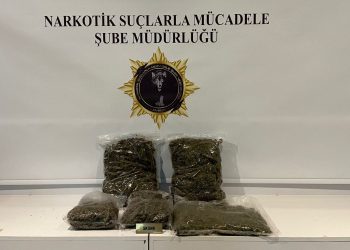 TIR’daki 3 kilo 950 gram uyuşturucuyu Tony buldu