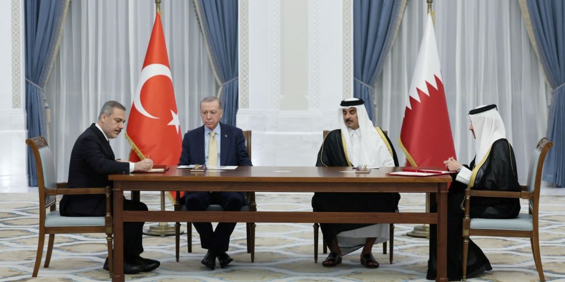Türkiye ile Katar ortasında 12 mutabakat imzalandı