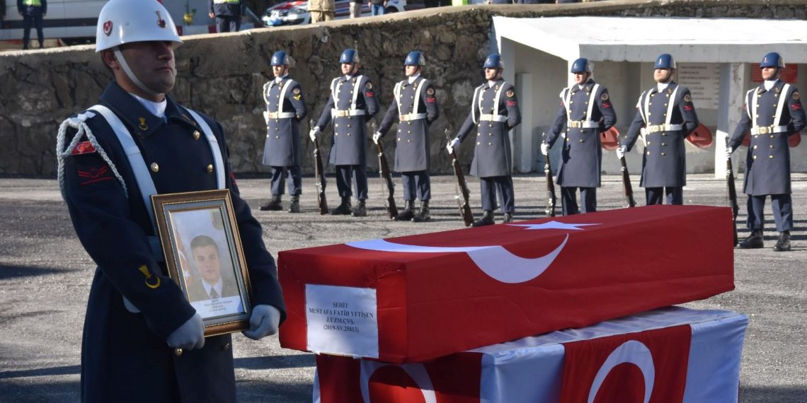 Uzman çavuş silah kazasında şehit oldu