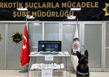 Van’da 161 kilo 500 gram uyuşturucu ele geçirildi
