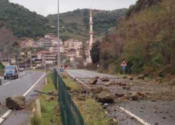 Zonguldak’ta heyelan