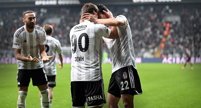 Beşiktaş galibiyet hasretine son verdi