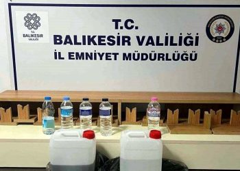 Balıkesir’de geçersiz içkiden mevt kuşkusu: 5 gözaltı