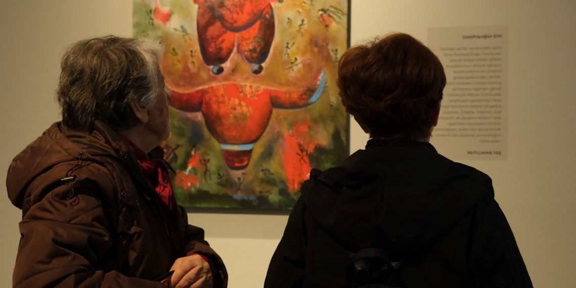 Belleğin İzi: Neolitik Kent Çatalhöyük standı AKM Galeri’de açıldı