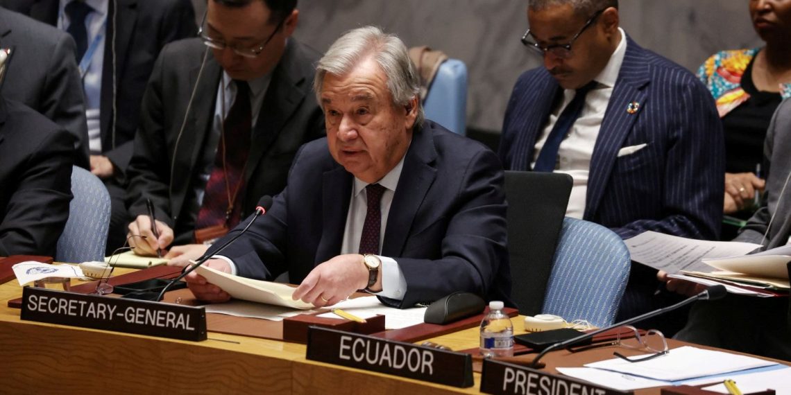 BM Genel Sekreteri Guterres: “Gazze’de hiçbir yer inançlı değil”