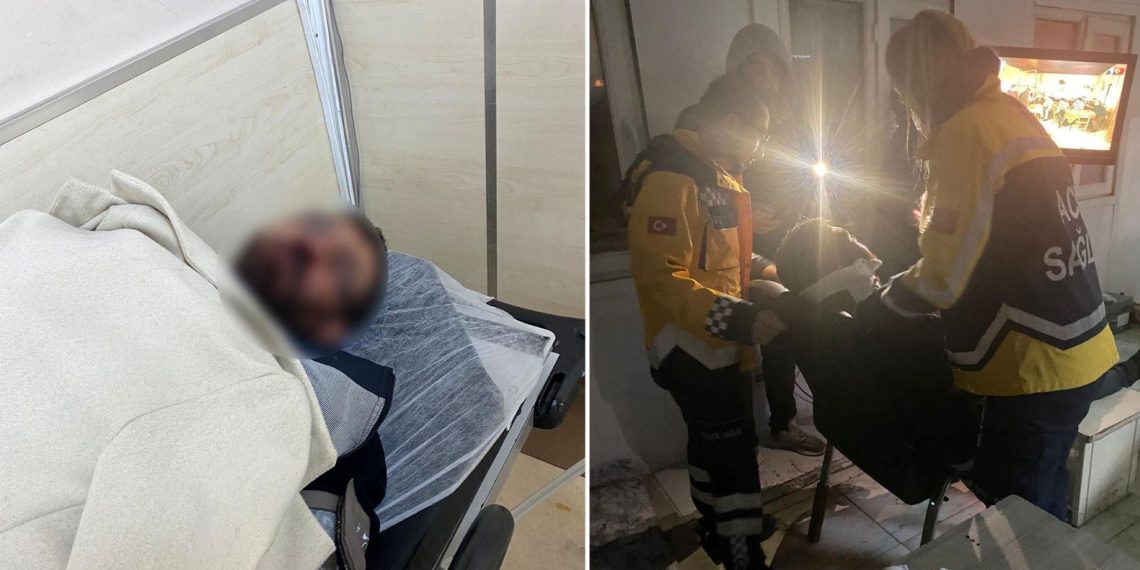 Boşanmak isteyen kocaya tekme tokat dayak