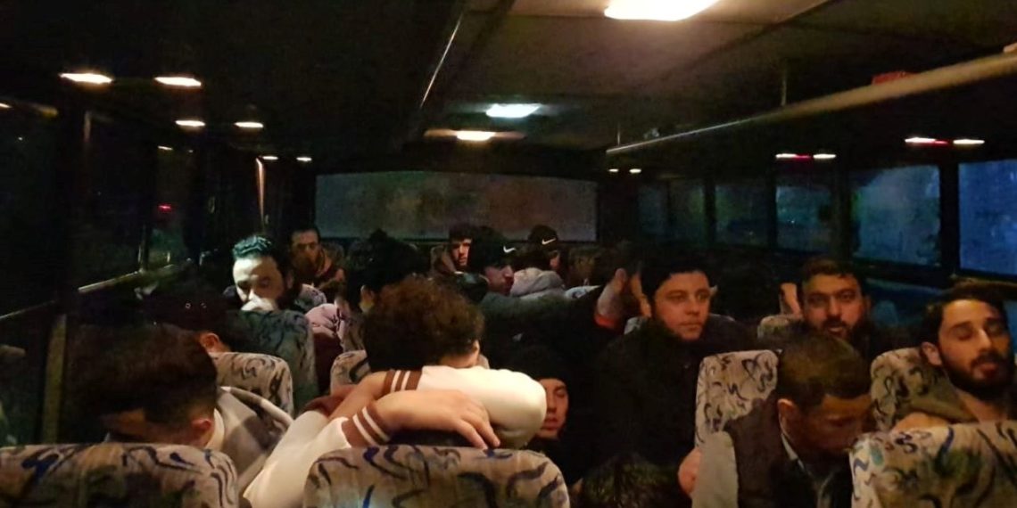 Bursa’da tıpkı ikamette 28 göçmen yakalandı