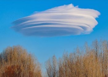 Çankırı’da mercek bulutu görüldü