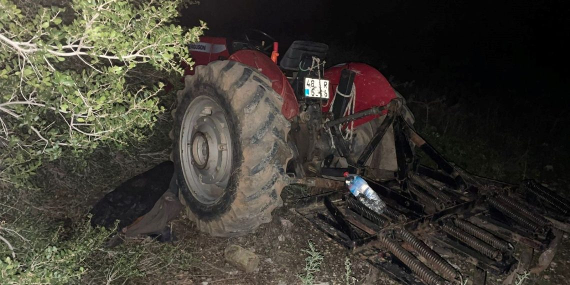 Datça’da traktör kazası: 1 meyyit