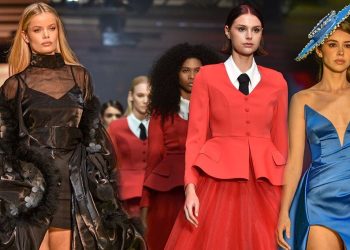 Dünyaca ünlü modellerden Cumhuriyet’in 100’üncü yılına özel defile